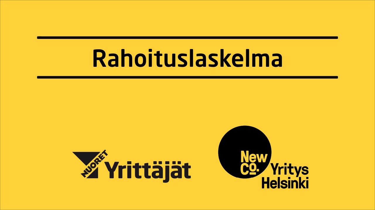 Liiketoimintasuunnitelman laskelmat (2/4) | Rahoituslaskelma | Funding calculation | (LTS)