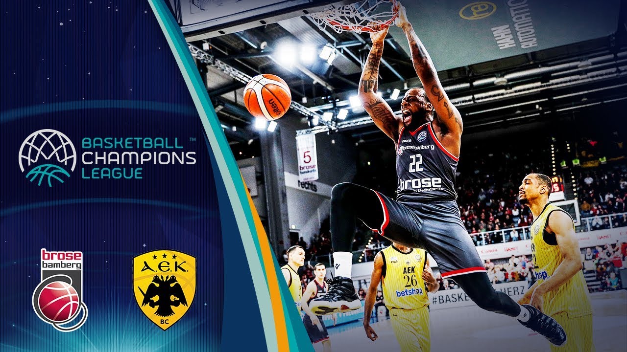 Brose Bamberg v AEK - Full Game - Quarter-Final - Basketball Champions League 2018-19