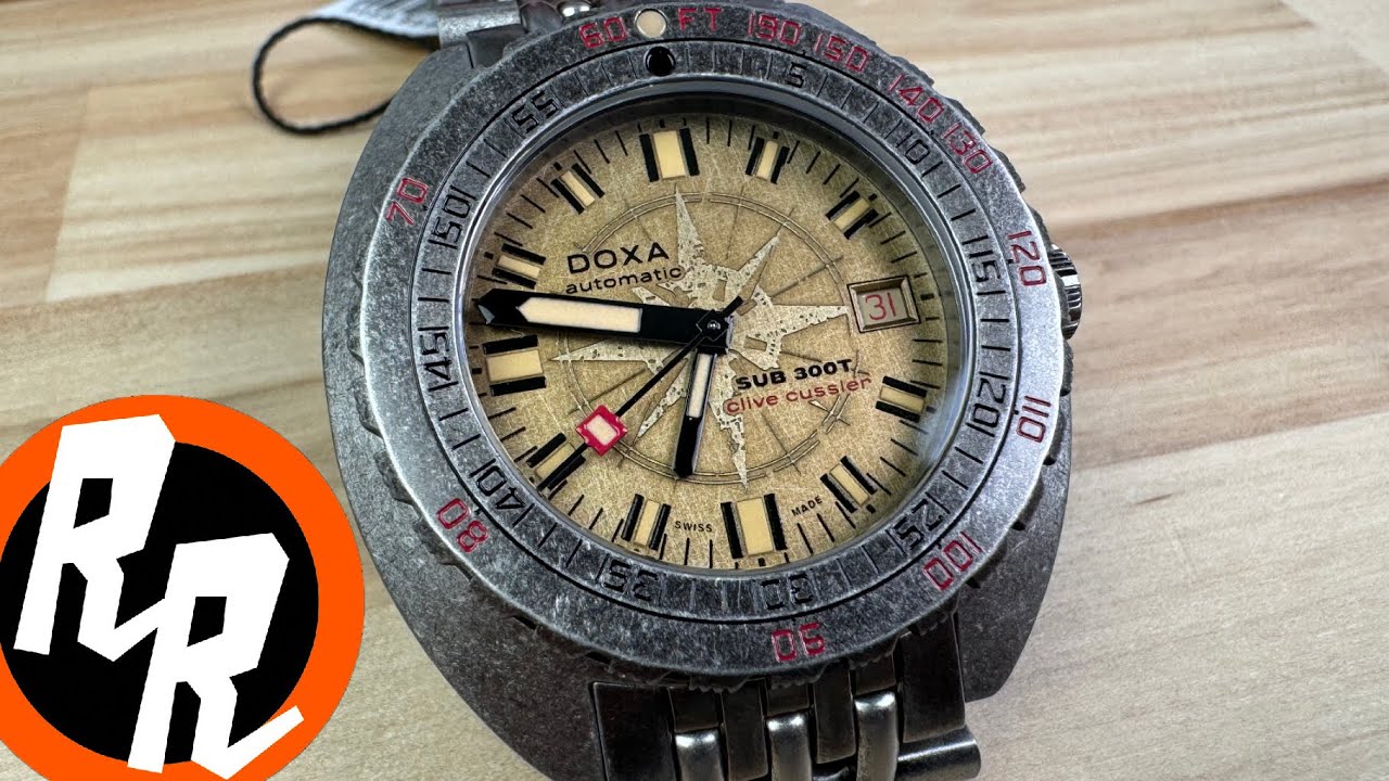 Doxa Clive Cussler Sub 300T “Aged Metal” (Exquisite Timepieces)