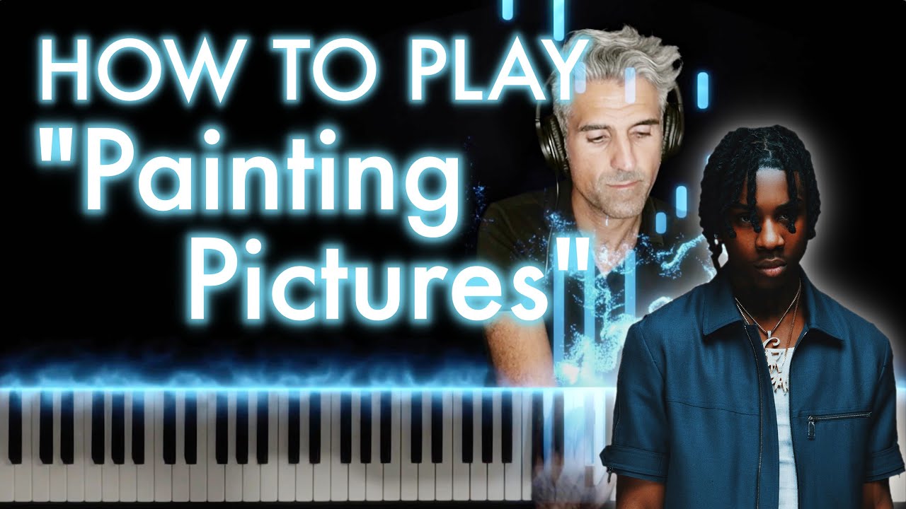 Polo G - Painting Pictures PIANO TUTORIAL | Sheet Music | Chords | holding back no go without you