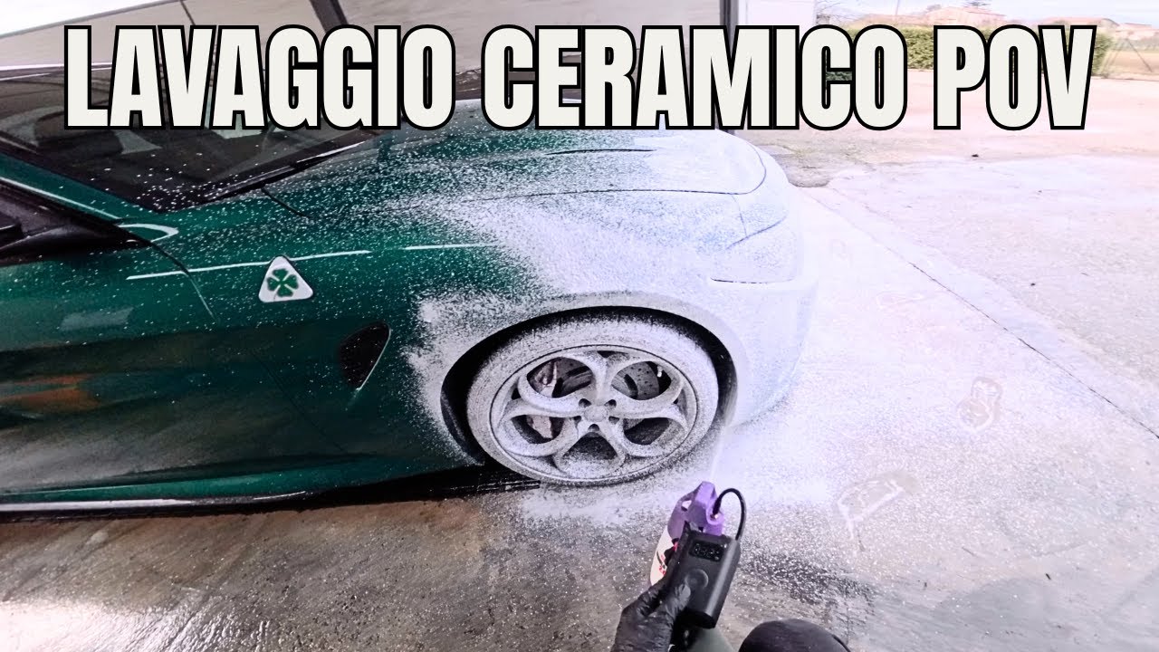 LAVAGGIO CERAMICO Giulia Quadrifoglio | POV