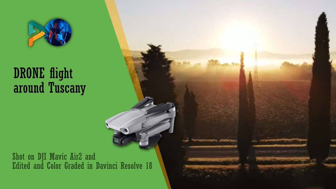 Drone flight around #tuscany  in October #djimavicair2 #cinematic #davinciresolve