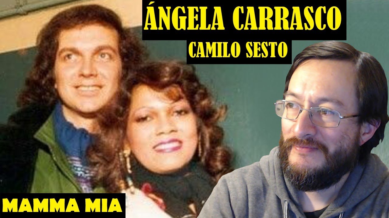 Ángela Carrasco con Camilo Sesto | Mamma Mia (en vivo) | REACCIÓN (reaction)