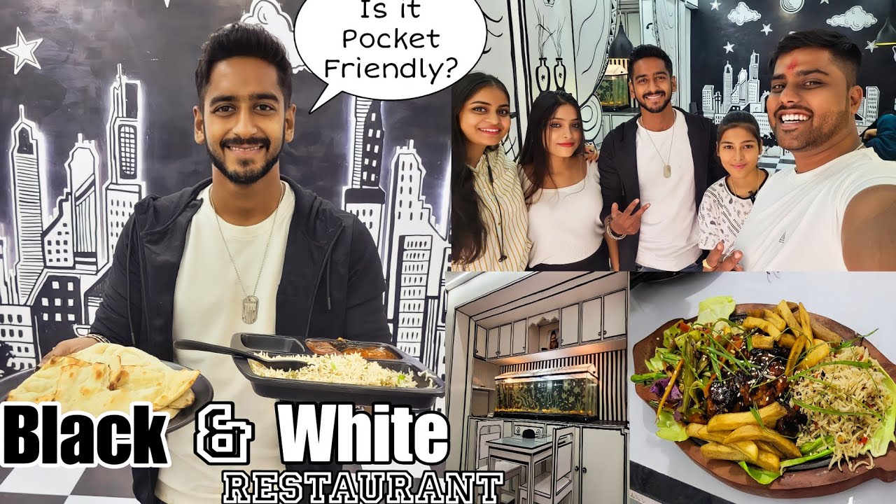 This is Asansol's FIRST Black and White Restaurant 🖤🤍 | Chopsticks