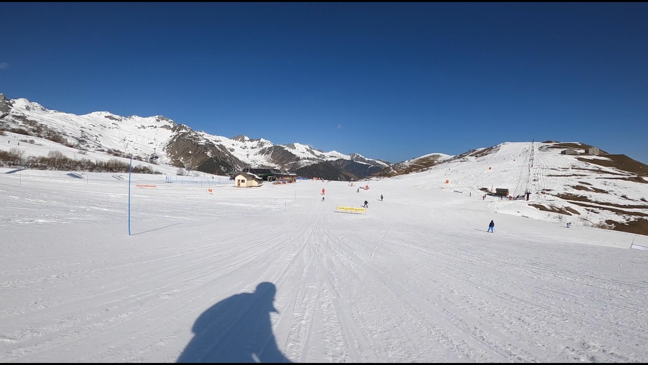 Descente en snowboard Biolène vendredi 24 février 2023 @valmorellegranddomaine
