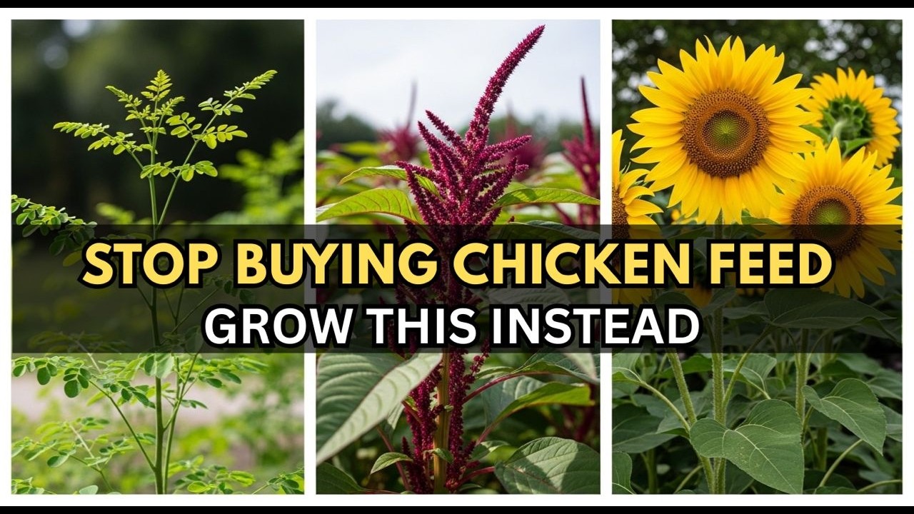 These 7 Plants Replace Chicken Feed COMPLETELY! Grow Once, Feed Forever!
