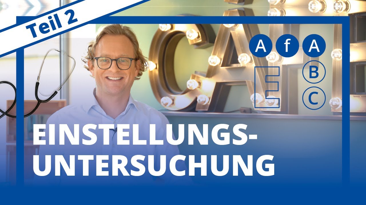 AfA ABC: Einstellungsuntersuchungen &ndash; Was ist zul&auml;ssig?