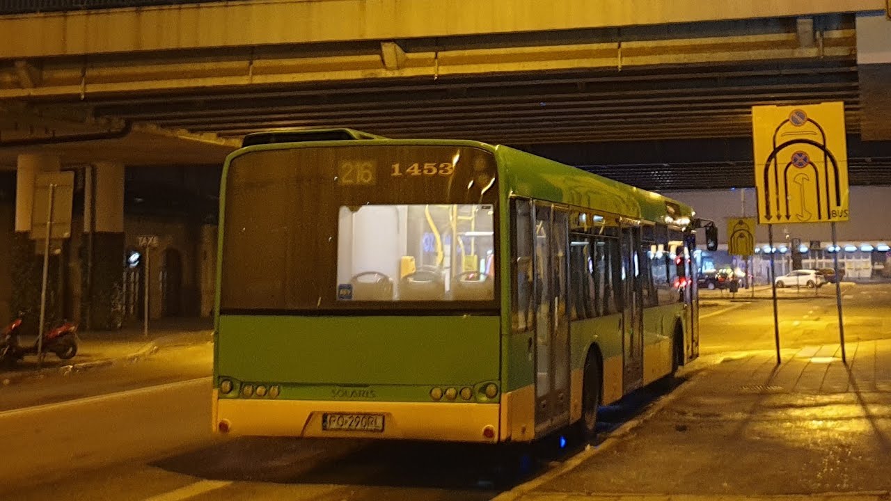 MPK Poznań - linia 216 | Solaris Urbino 12 III #1453