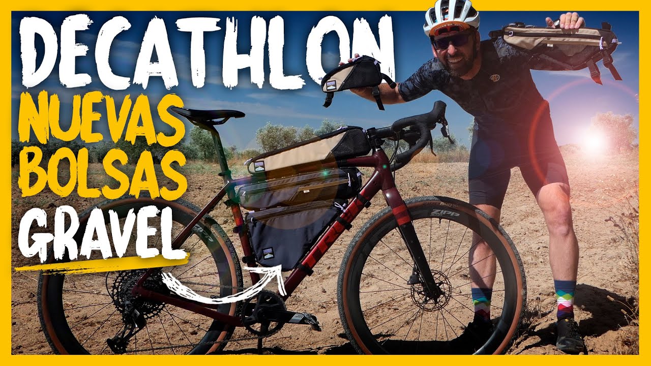 Nuevas bolsas DECATHLON para bicis GRAVEL y MTB BIKEPACKING | Javier Bañón Izu