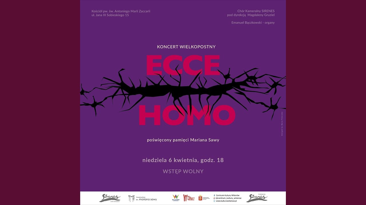 ECCE HOMO (LIVE)