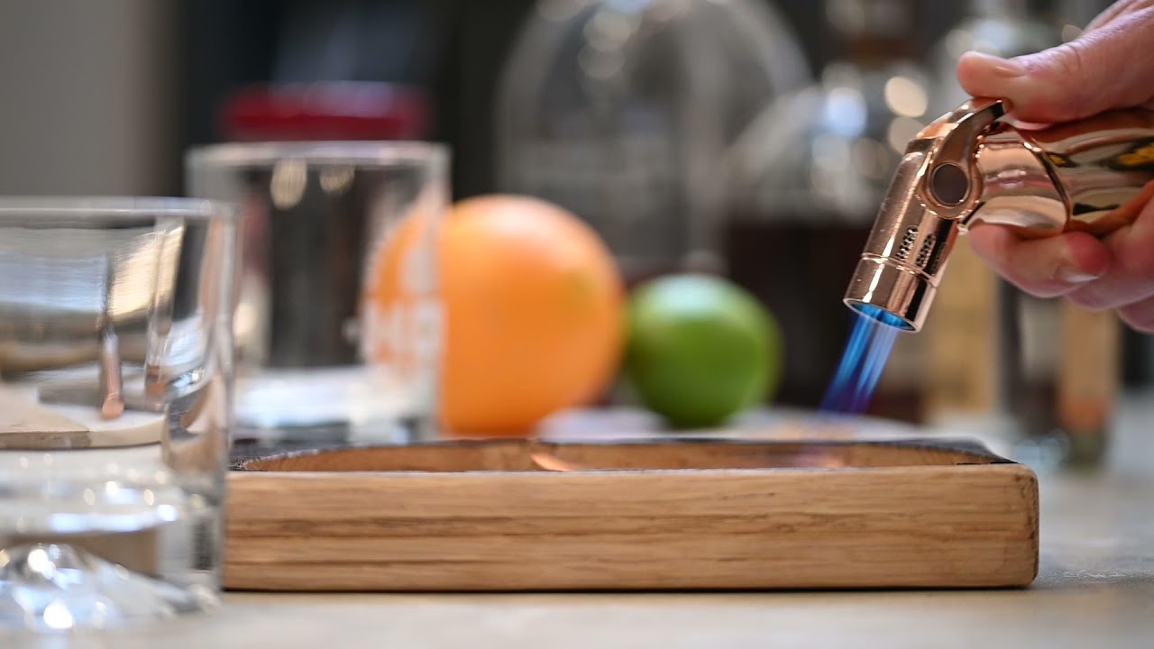 Authentic Barrel Head Smoking Cocktail Kit Gift Set - Smoked Cocktails
