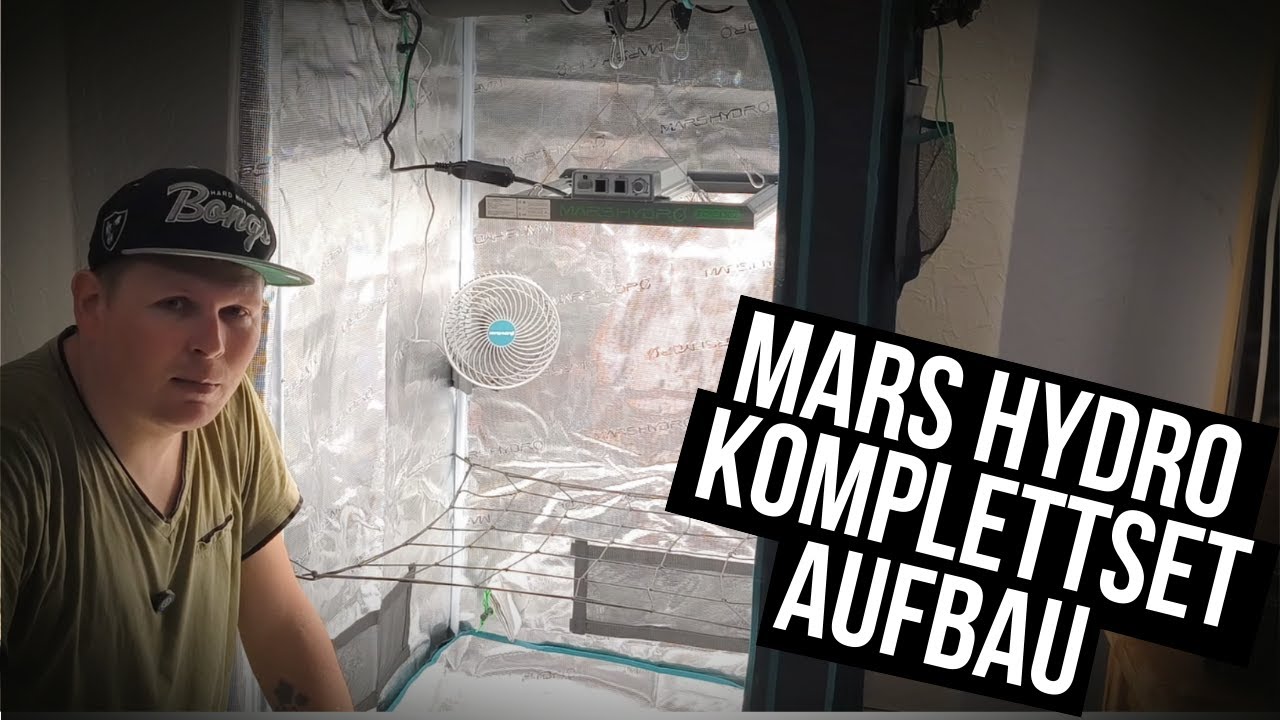 🌿 Mars Hydro FC-E1500 Komplettset Aufbau &ndash; Growzelt, LED, L&uuml;fter & Zubeh&ouml;r installieren 🔧