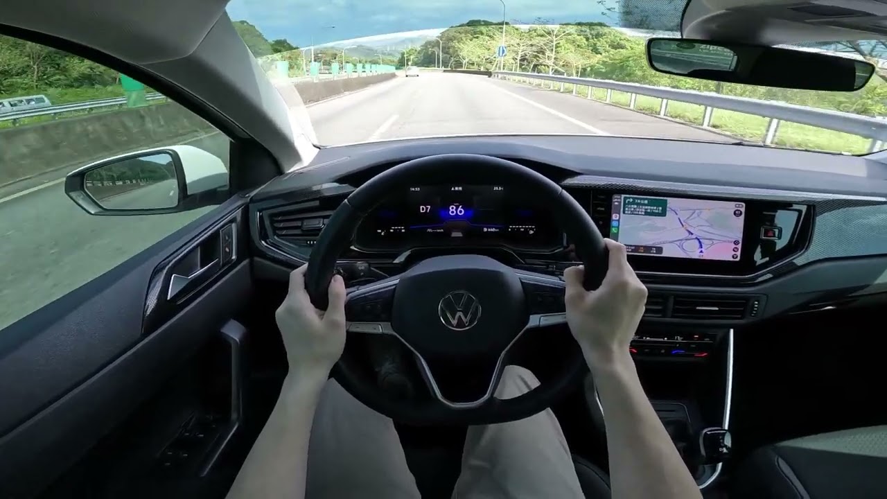 2024 Volkswagen Polo 230 TSI (110hp) | POV Test Drive 試駕 | Taipei Taiwan | ASMR | Zipcar 租車