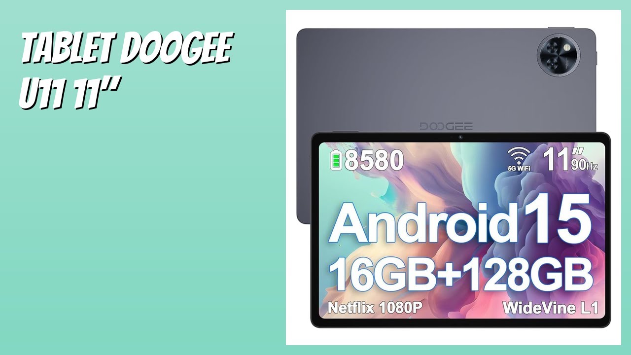 RESEÑA (2025) : Tablet DOOGEE U11 11". DETALLES