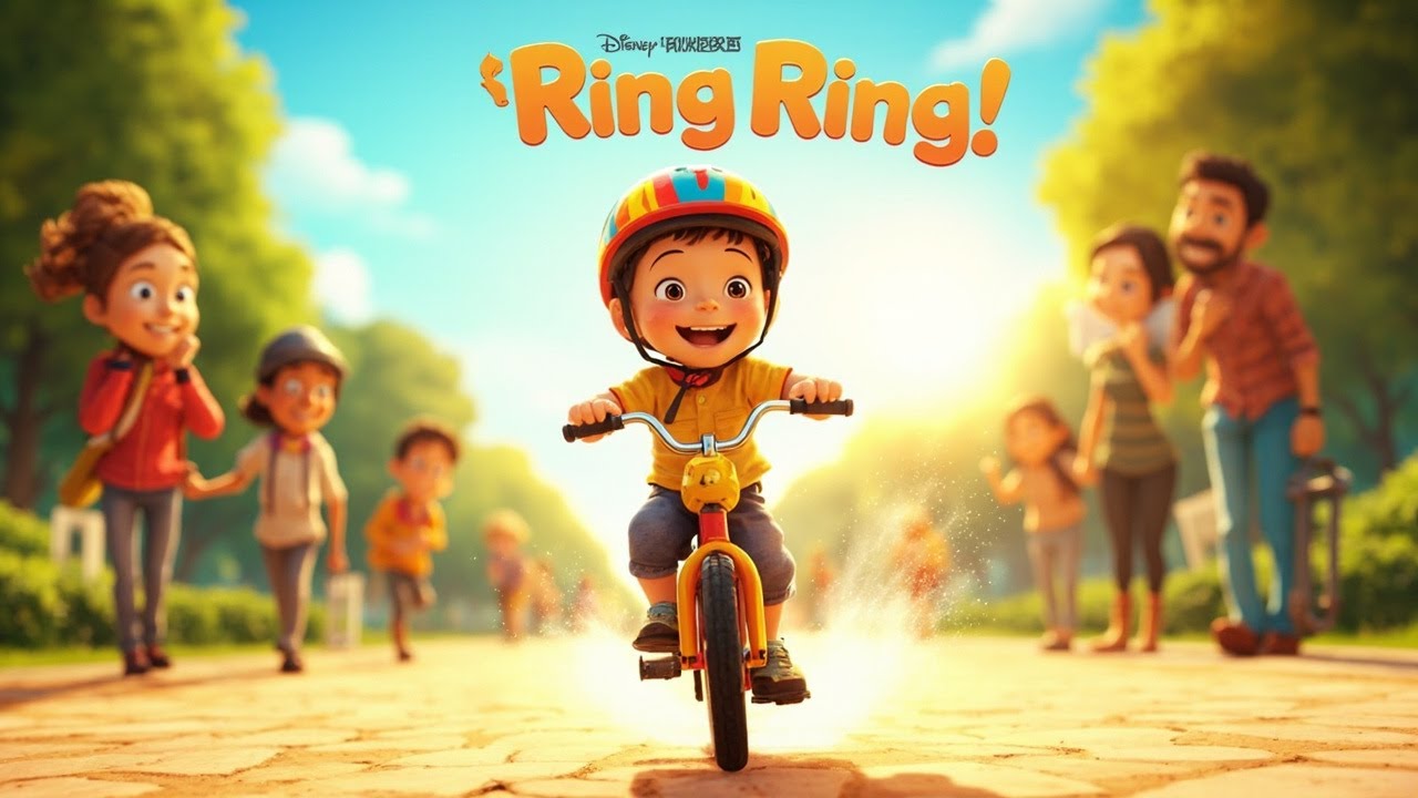 🚲 ¡Ring Ring! La Bicicleta del Niño Alegre 🚲 “Ring Ring! The Happy Little Bicycle Song”