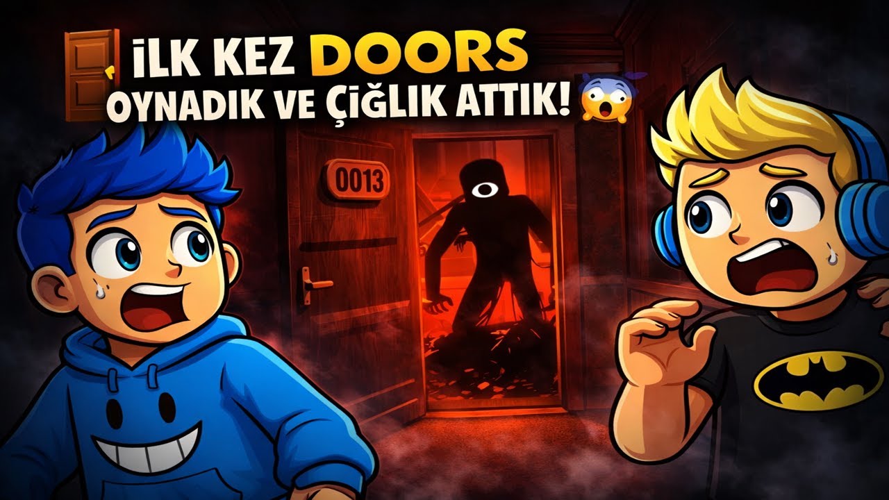 🚪 İLK KEZ DOORS OYNADIK! 😱 Roblox