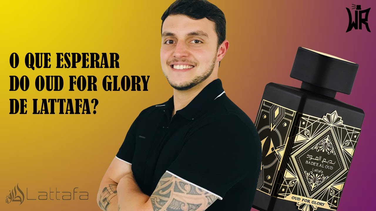 PERFUME ÁRABE SIMPLESMENTE FANTÁSTICO!!! | Oud For Glory de Lattafa