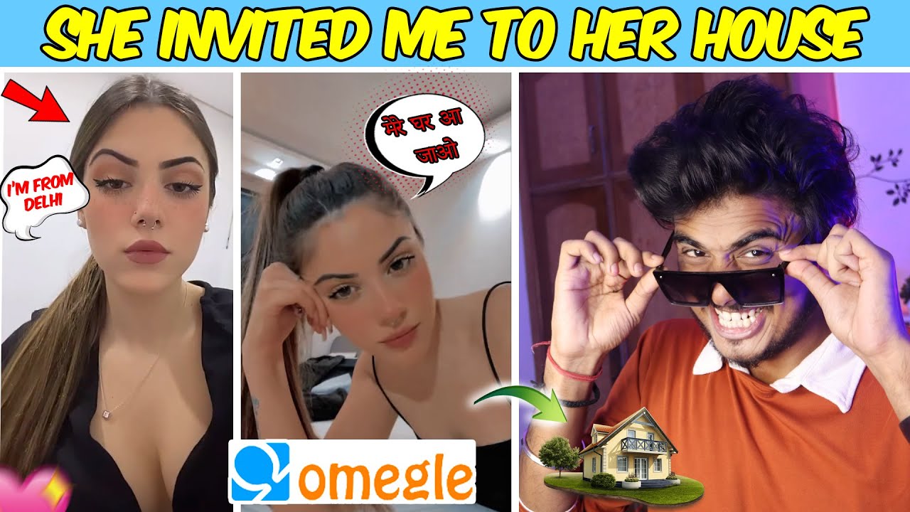 OMEGLE  - She Invited me to her House ❤️ | Found Love on Omegle | Omegle India | Best Pickup Lines