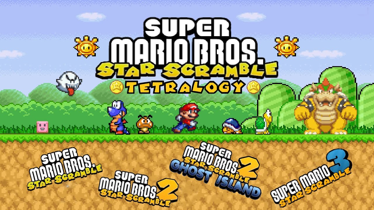 Super Mario Star Scramble (Тетралогия)
