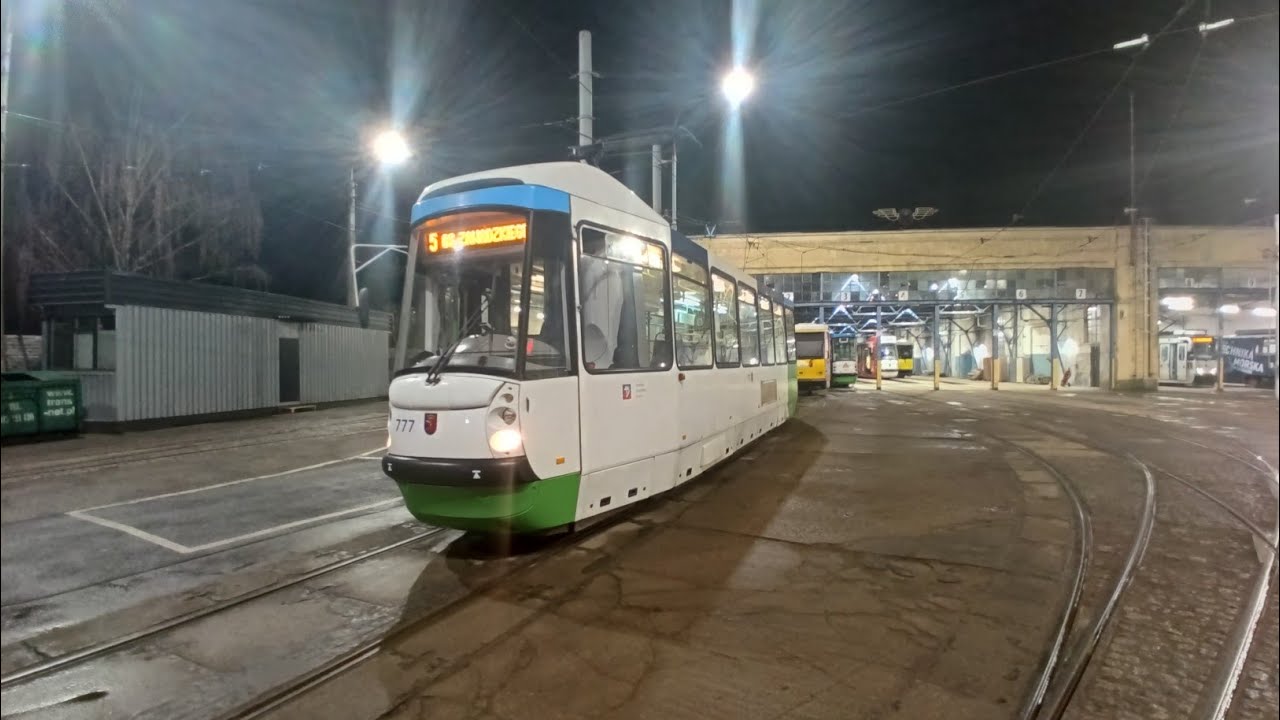 Tramwaje Szczecińskie linia nr 5 (marzec 2025)