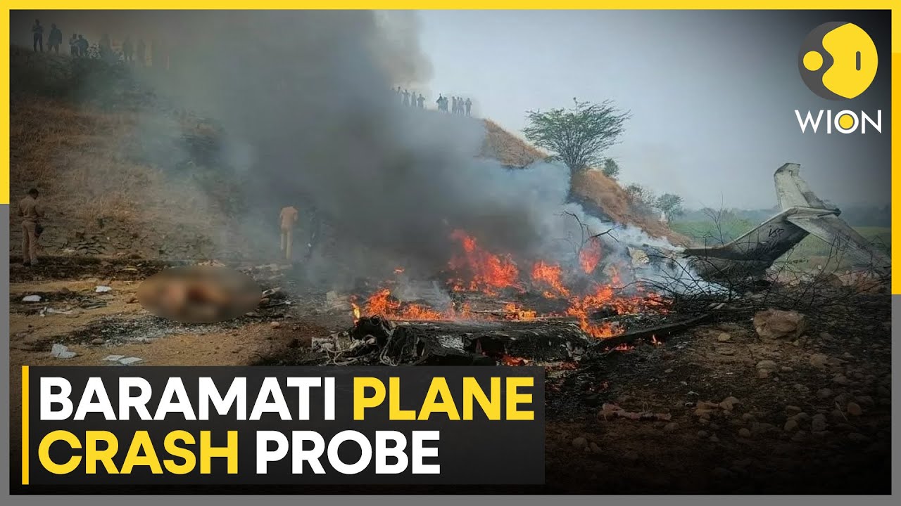 Baramati Plane Crash: Authorities Investigate Baramati Plane Crash That Killed Pawar | WION NEWS