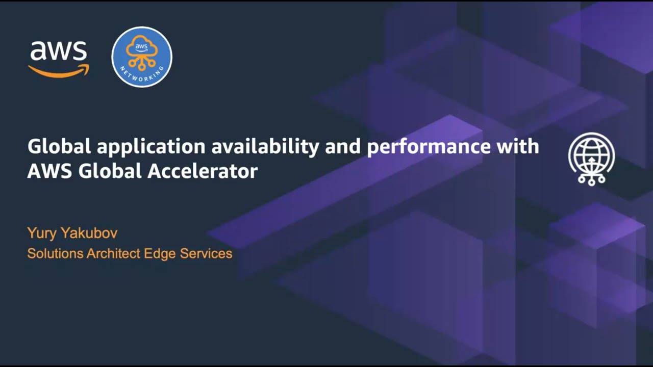 AWS Global Accelerator - повышаем сетевую производительность, надёжность и доступность