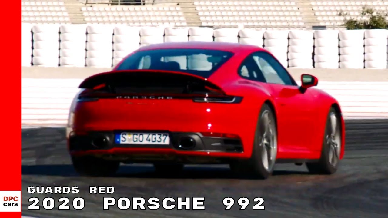2020 Porsche 992 911 Carrera 4S Guards Red