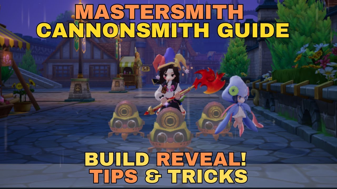 Mastersmith AAS turret Cannosmith Guide Build || Tips and Tricks || Ragnarok Origin Global