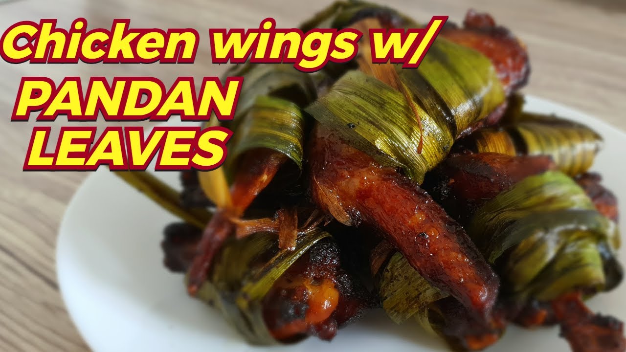 Chicken Wings with Pandan Leaves | How to cook Chicken Wings with Pandan Leaves | Watch Till End