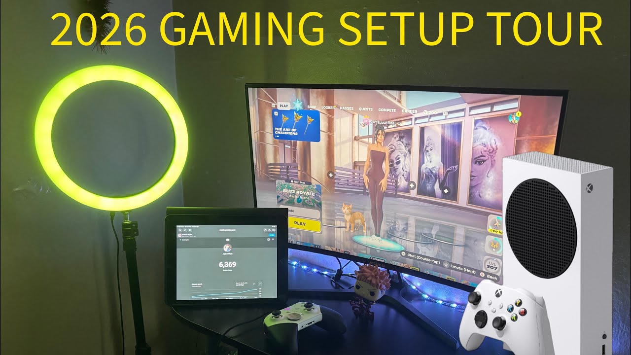 Идеальная игровая конфигурация Xbox Series S/обзор комнаты 2026 года