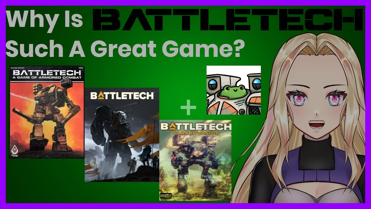 Merc Vtuber Annika Reacts to Why is Battletech Such a Great Game?
