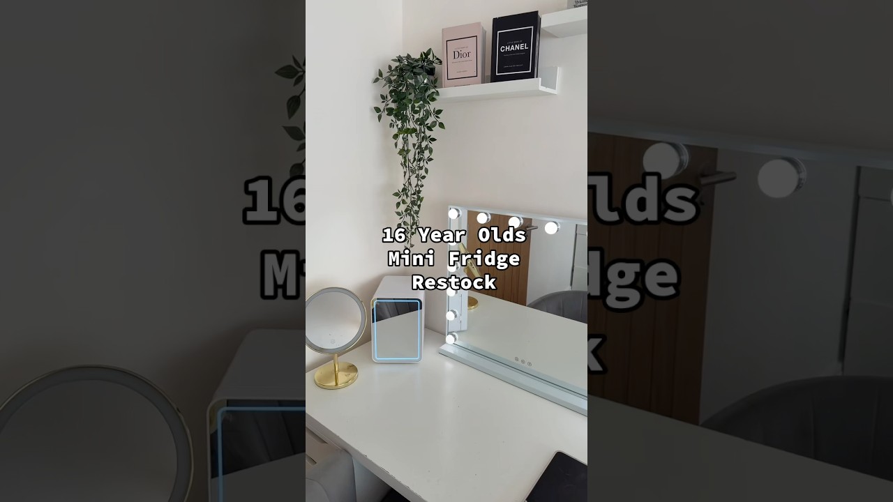 Пополнение мини-холодильника для моей 16-летней Софи
