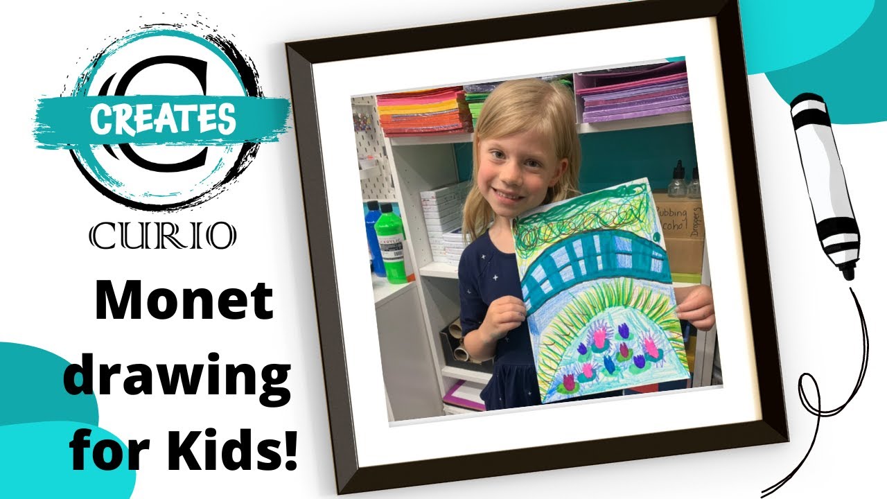 Draw & Learn about Monet with us!