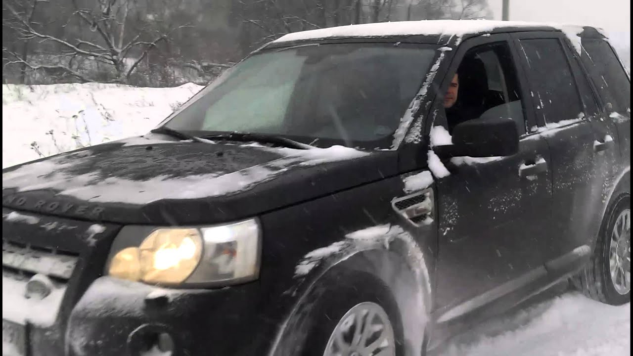 Тест Зимой Freelander 2