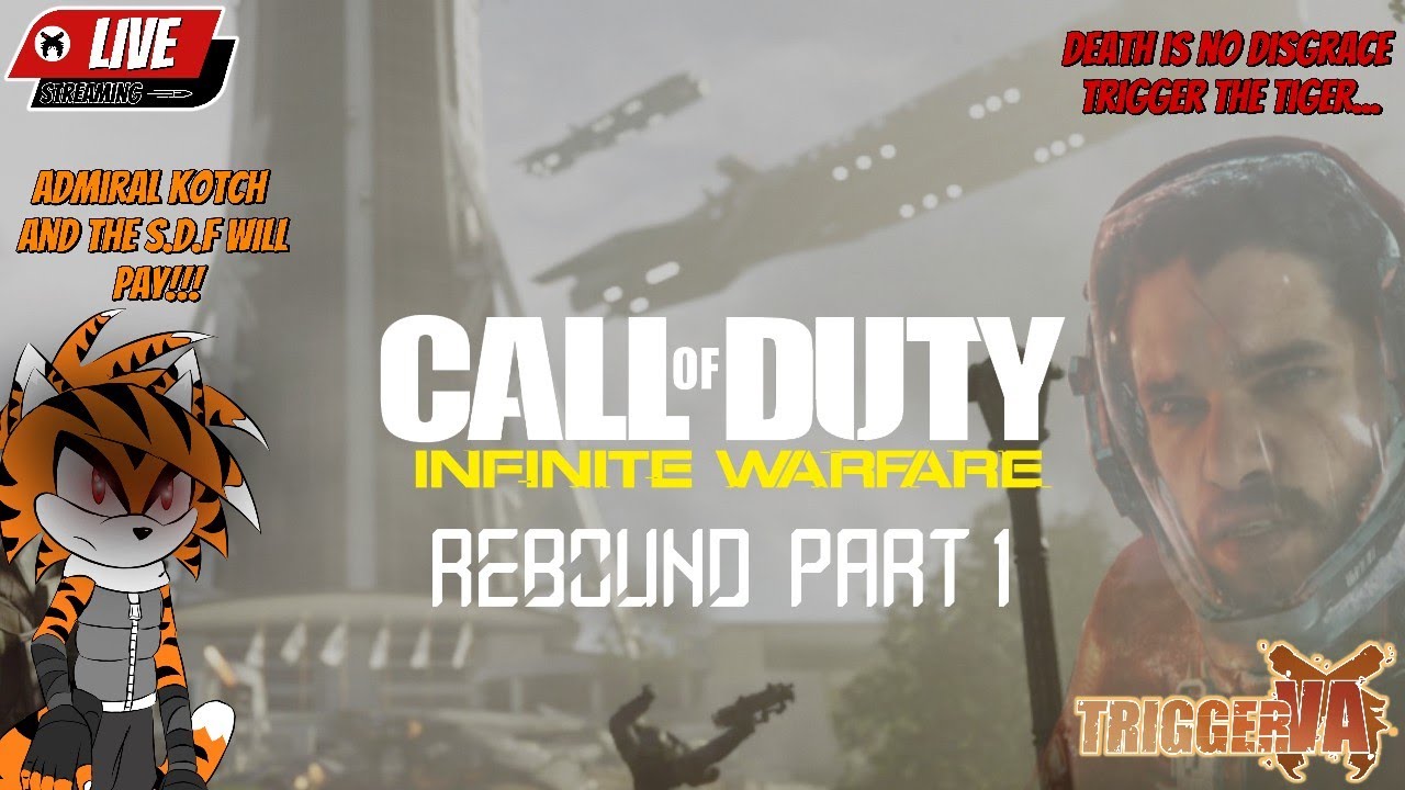 COD: Infinite Warfare REBOUND LetsPlay Part 1... The most SAVAGE Enemy EVER!!!