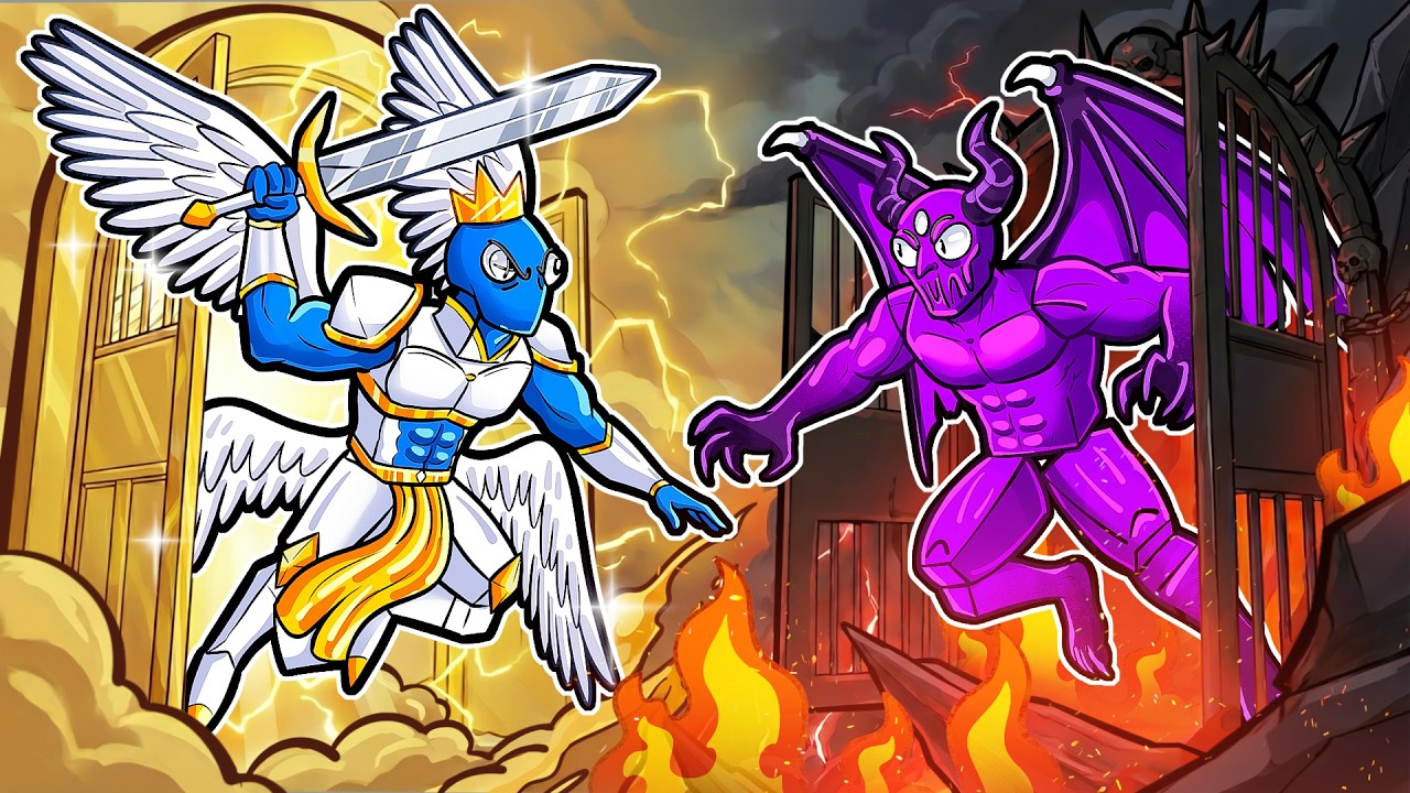 SCP 001 GATE GUARDIAN vs SHIN DEMON in TINY UNIVERSE! (New Update)
