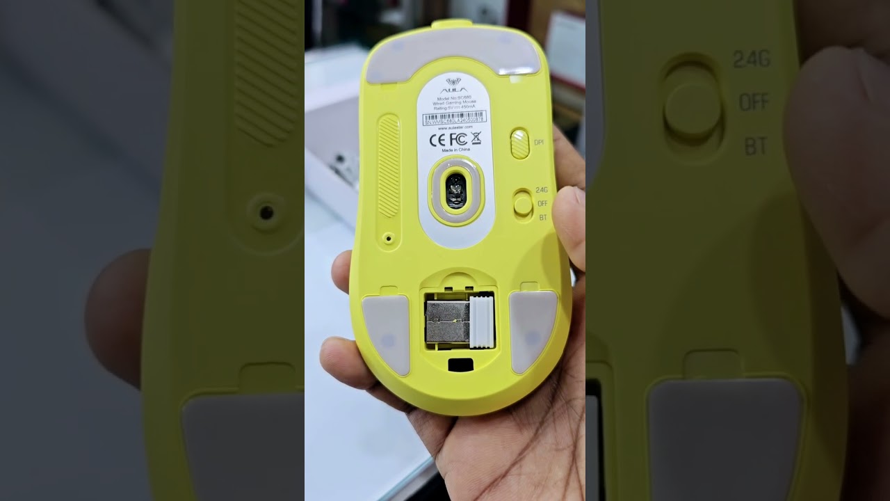 Aula Three-Mode Rechargeable Mouse Review Video