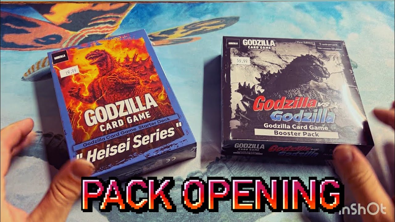 New Godzilla Card Game | Pack Opening 