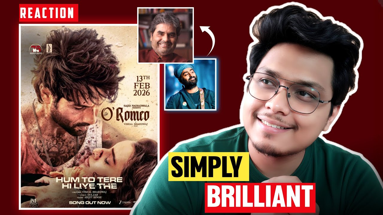 O'Romeo : Hum To Tere Hi Liye The Full Song REACTION ❤️ | Arijit Singh, Vishal Bharadwaj, Gulzar 