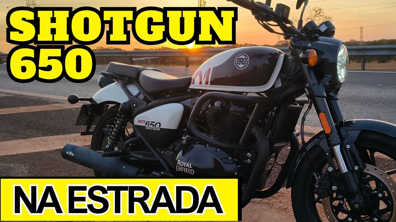 Viajando para Cravinhos de Shotgun 650 🏍️