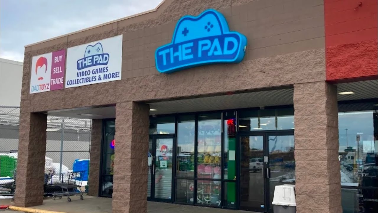 Video Game Store Tour  The Pad Appleton 1001 N mutual Way