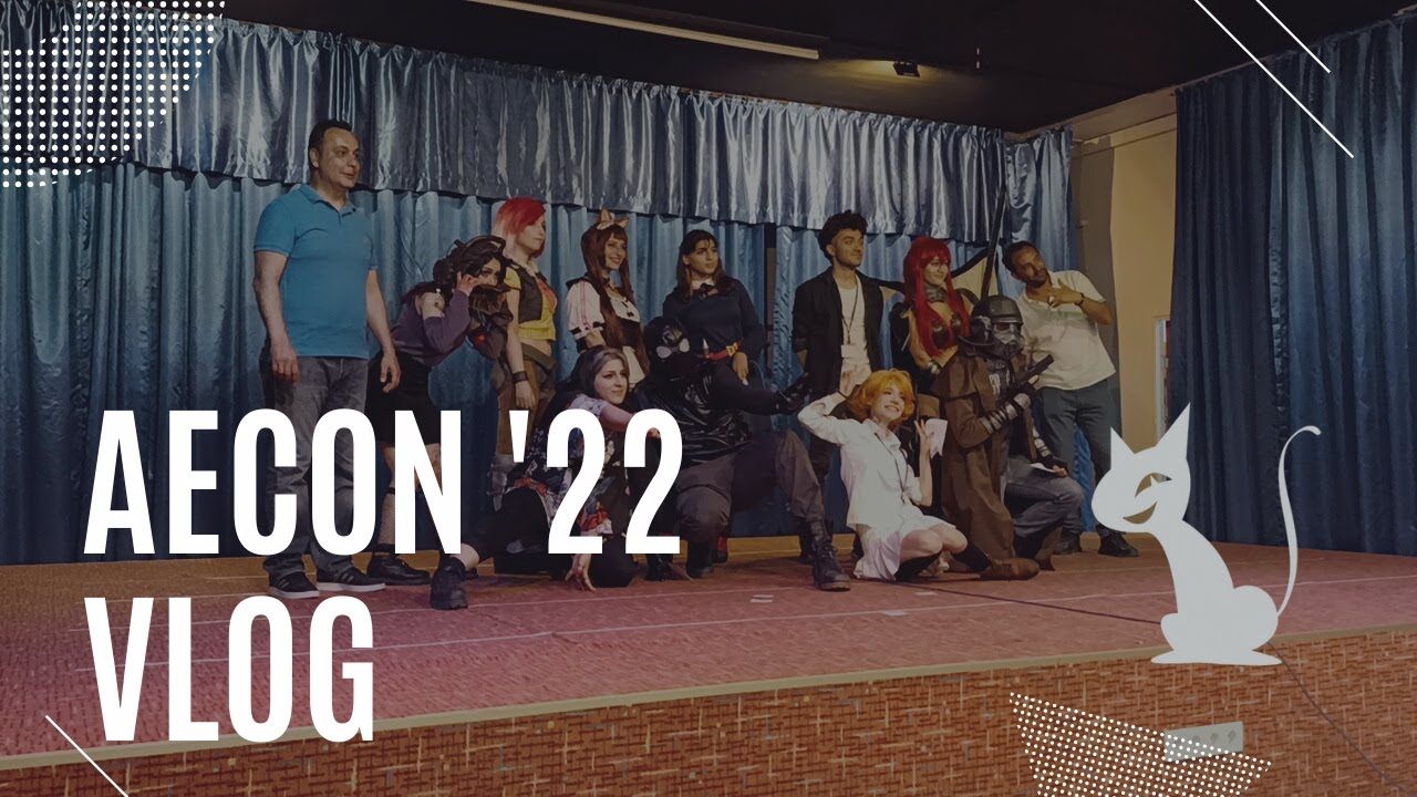 AECon'22 #cosplay #vlog #con