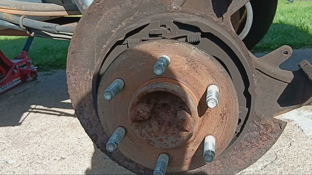 Регулировка аварийного тормоза Ford F-150.
