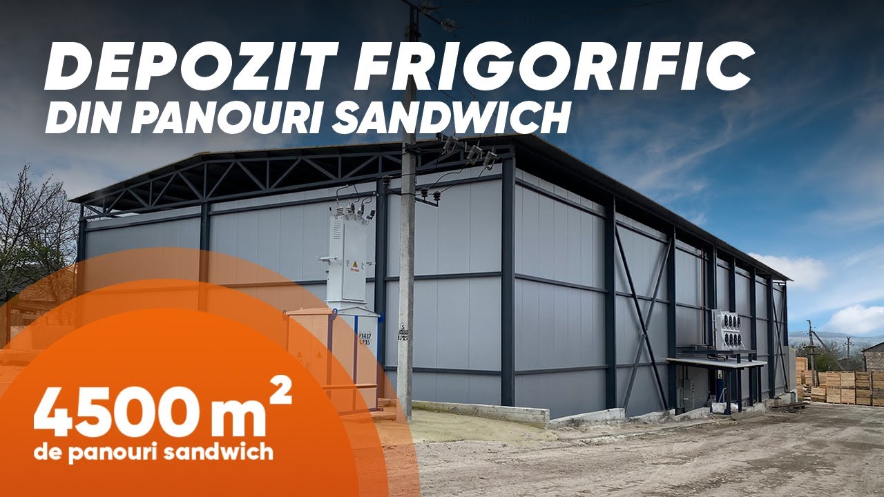 Depozit frigorifc din Panouri Sandwich STRAAL