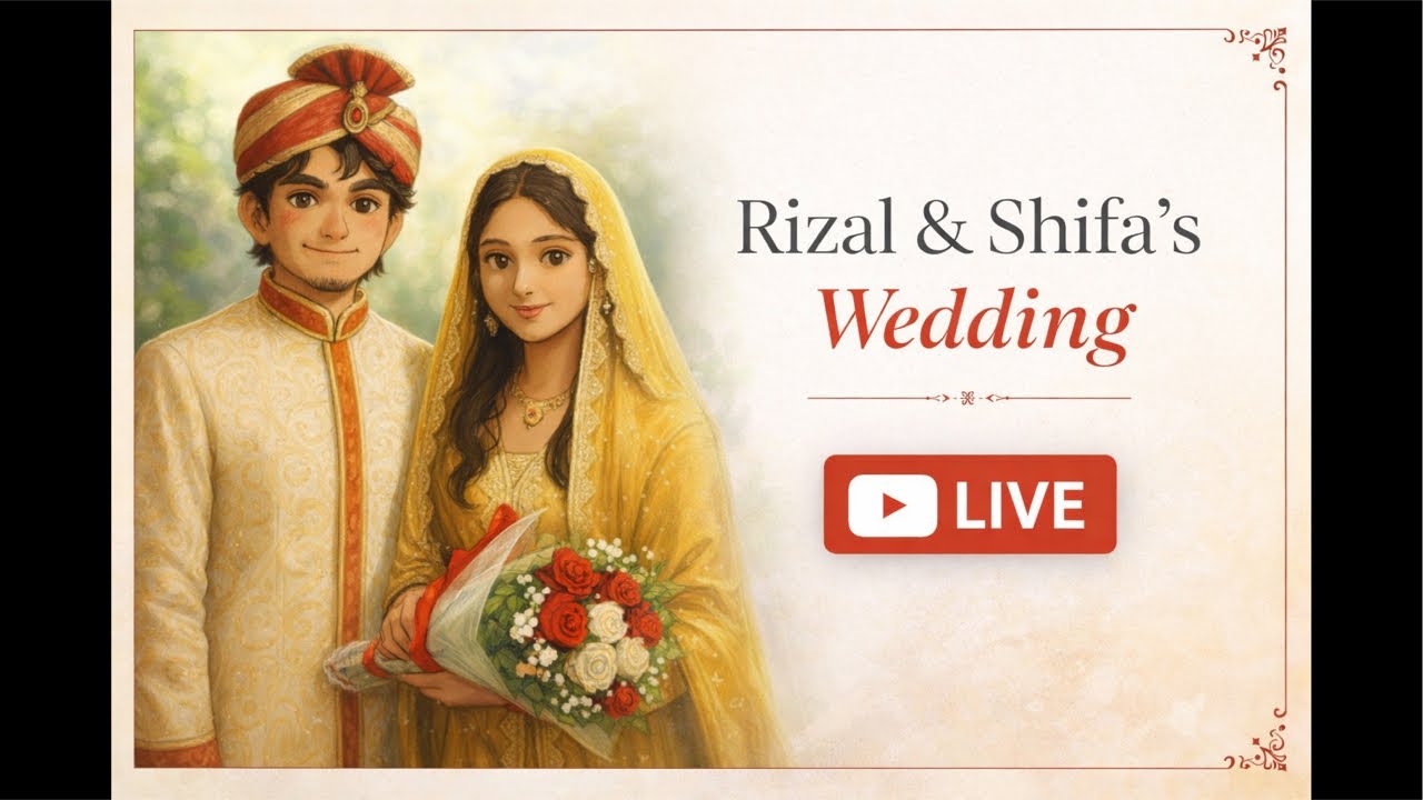 Rizal ♥ Shifa | Nikah Live