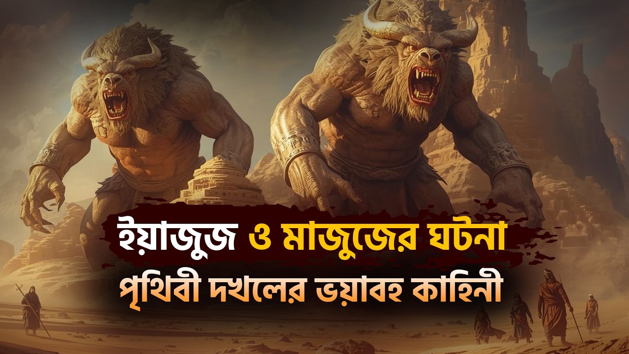 ইয়াজুজ ও মাজুজের পৃথিবী দখলের ভয়াবহ কাহিনী | Yajuj majuj | islamic stories | Part-2