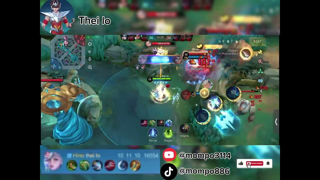 Mobile legends.  Miya lo play 😍😍