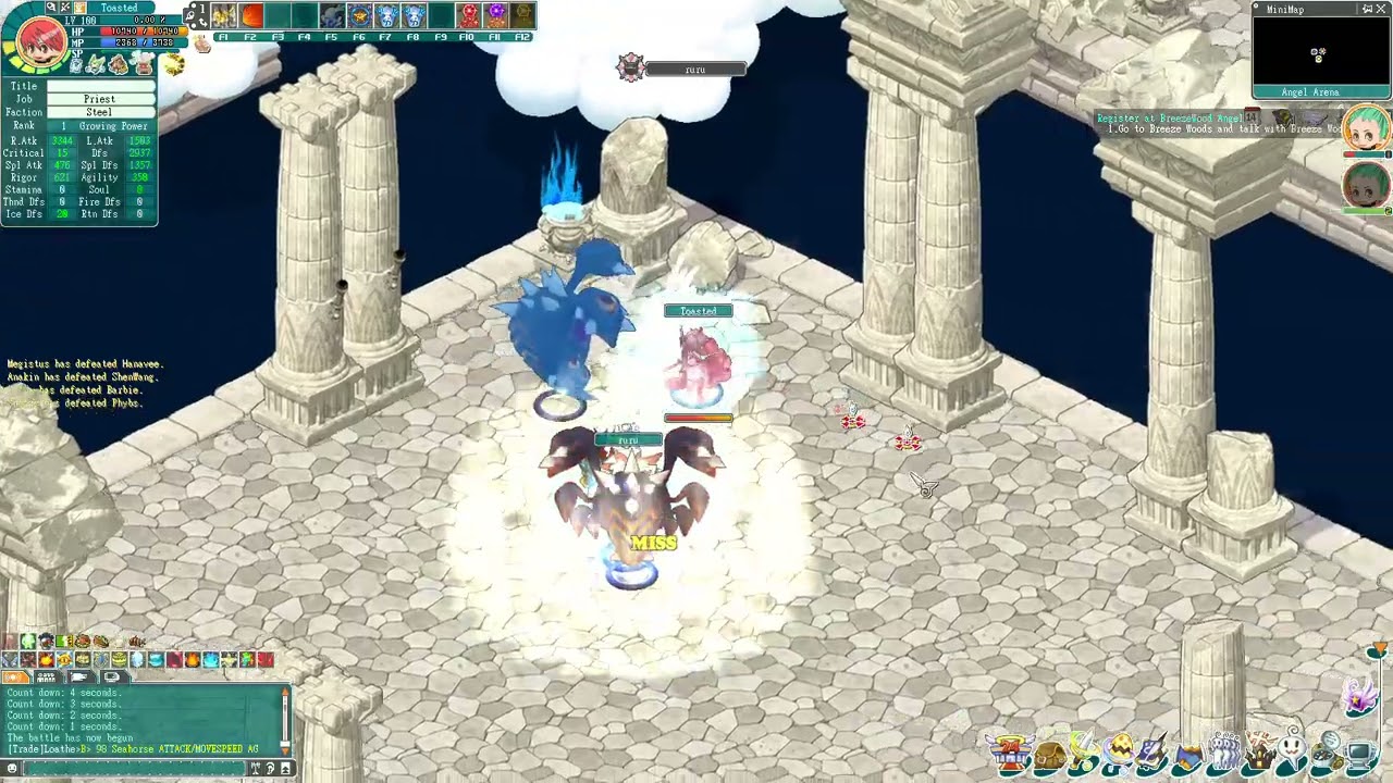 Angels Online   ToastedAOPVP3 ANGEL ARENA