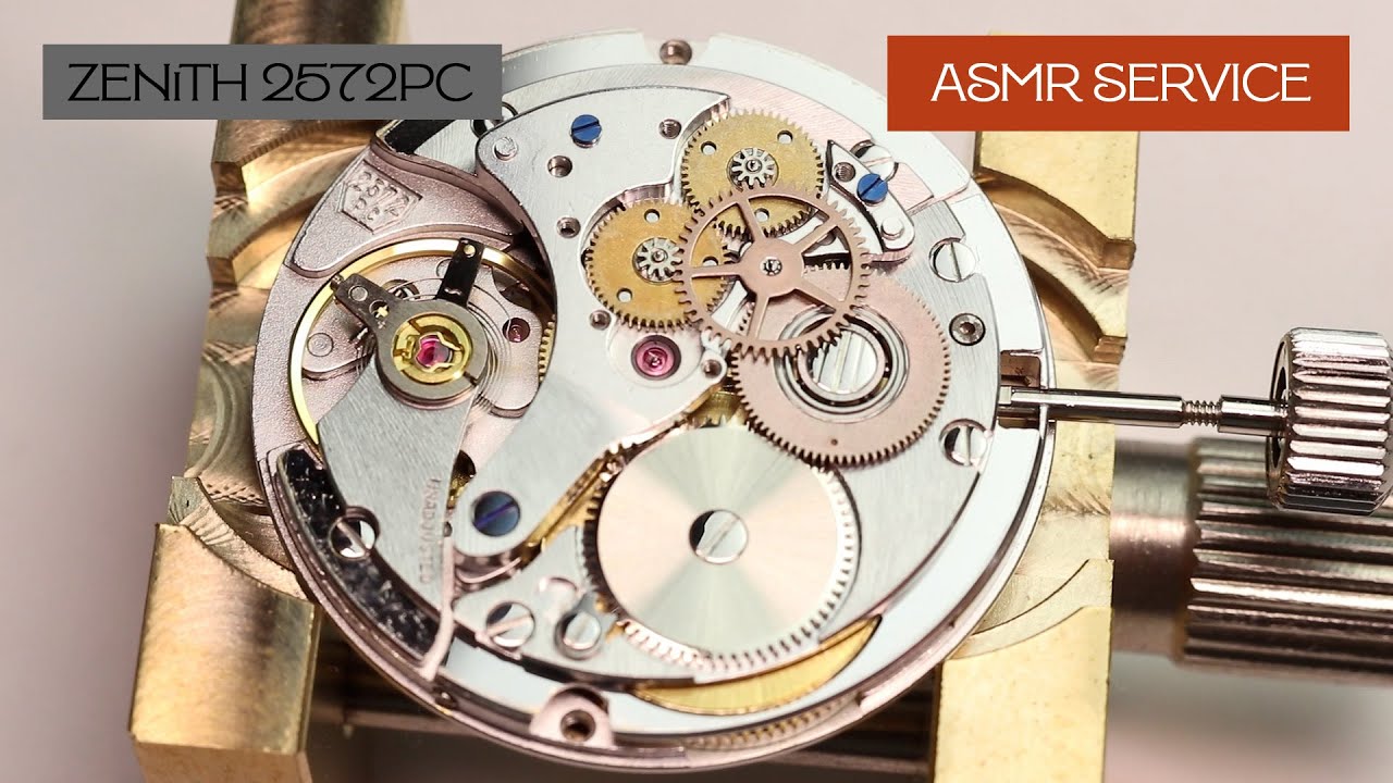 ASMR: Service Guide of the Zenith 2572PC movement