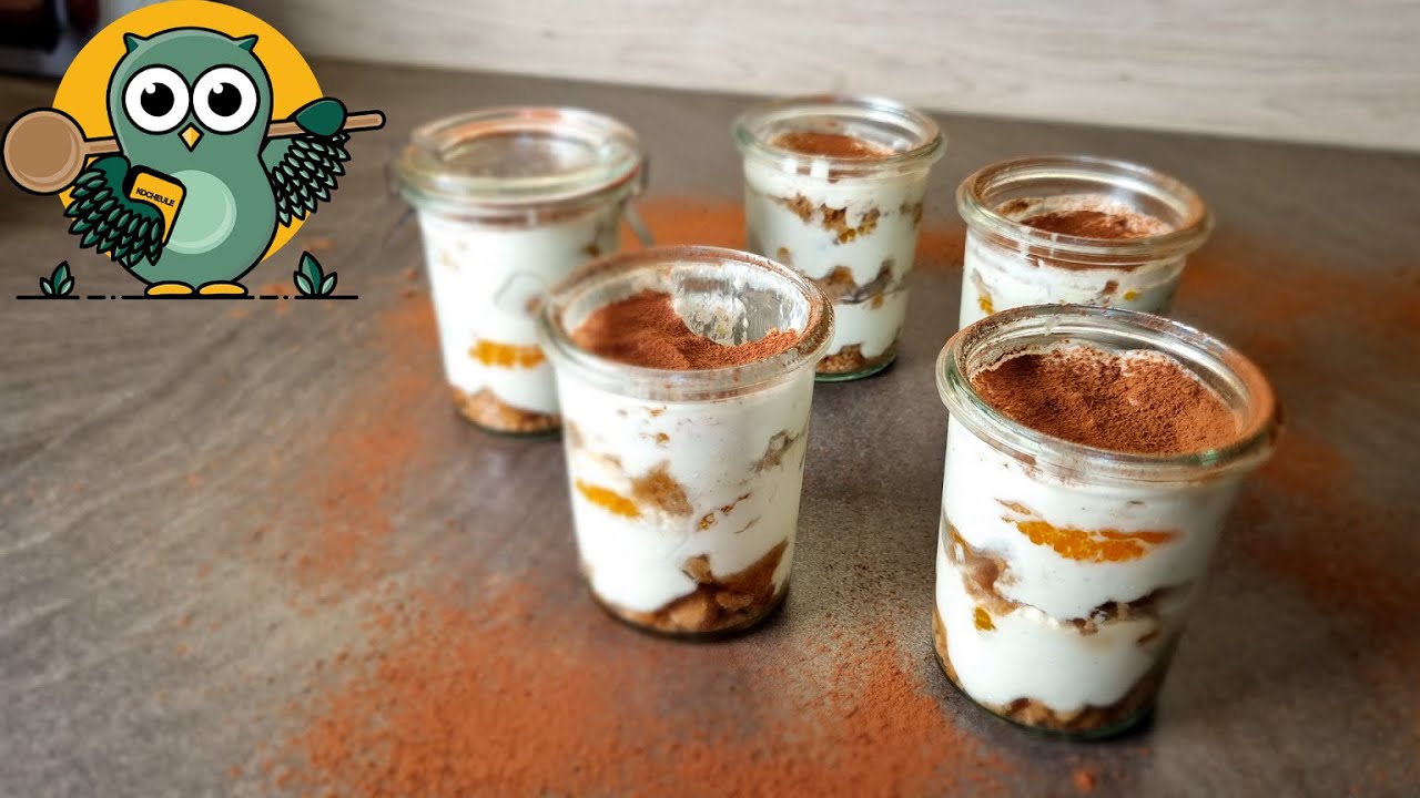 Lebkuchen Tiramisu mit Mandarinen | Dessert aus dem Glas ♥️ 𝑲𝒐𝒄𝒉𝑬𝒖𝒍𝒆